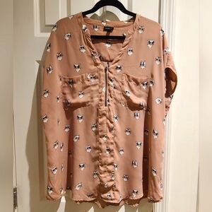 Torrid Sassy Cats Sleeveless Blouse